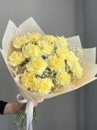 Букет моно с 15 диантуса &laquo;Десерт&raquo; 0
