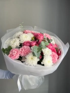 Авторский букет из Пионовидной розы &laquo;Мисти баблс&raquo; 1