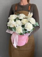 Цветы в бархатной коробке &laquo;Чистота в бархате&raquo; 2