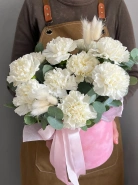 Цветы в бархатной коробке &laquo;Чистота в бархате&raquo; 3