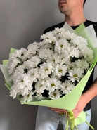 Букет из 7 ромашковых хризантем &laquo;Дыхание лета&raquo; 2