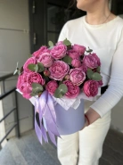 Роза Мисти баблс в шляпной коробке 1