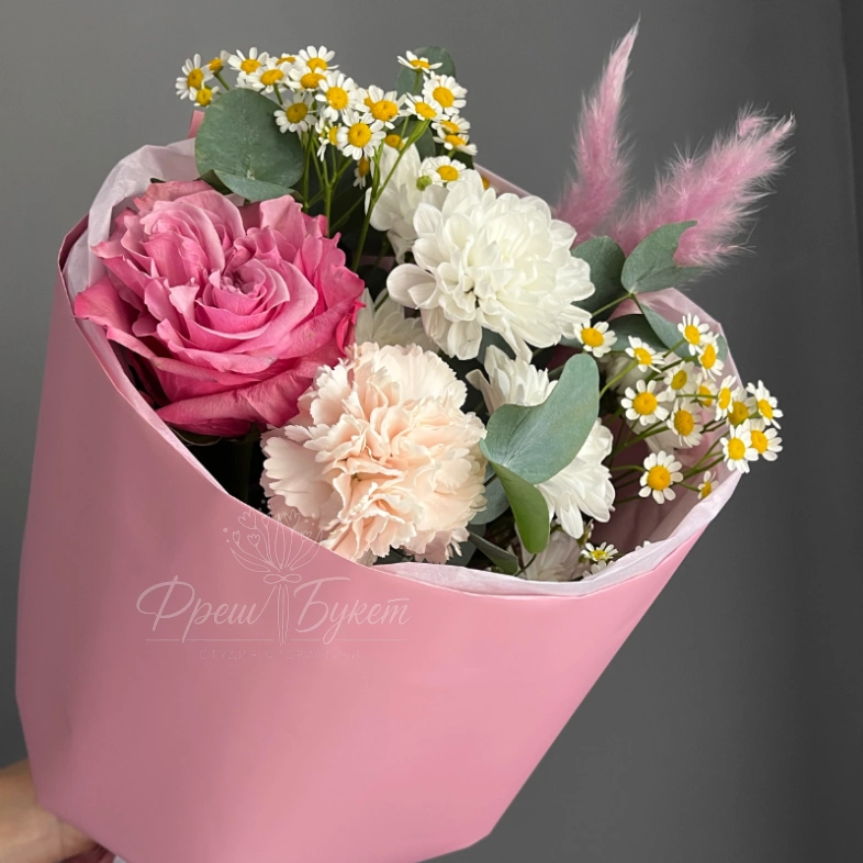 Нежное цветочное облако
